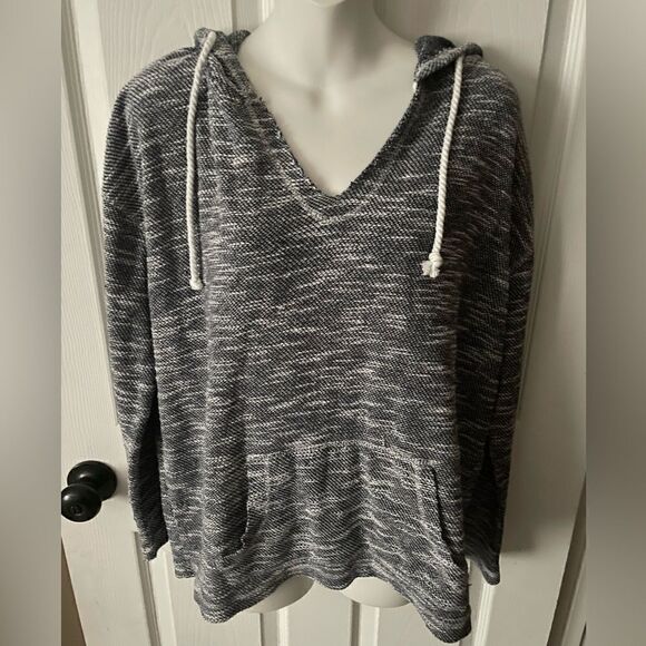 Ocean drive navy pullover Baja hoodie - Picture 1 of 5